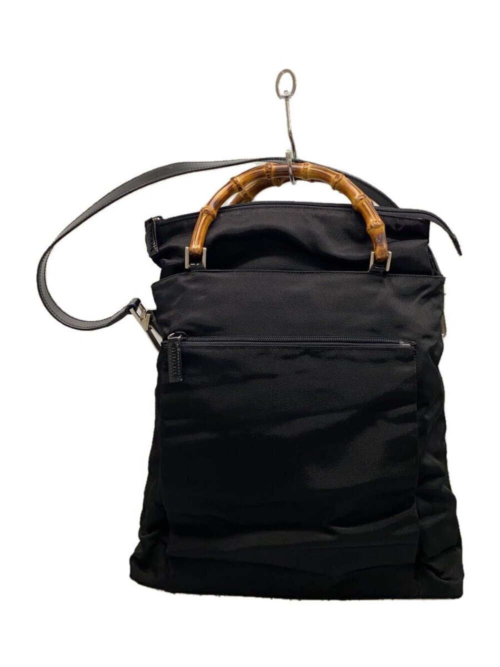 Gucci Bamboo Shoulder Bag Black